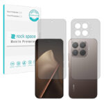 گلس صفحه نمایش و پشت گوشی شیائومی 15T Pro مدل نانو هیدروژل مات برند راک اسپیس کد SS