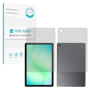 گلس صفحه نمایش و پشت تبلت سامسونگ Galaxy Tab A11 plus مدل نانو هیدروژل شفاف برند راک اسپیس کد LL