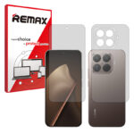 گلس صفحه نمایش و پشت گوشی شیائومی 15T Pro مدل هیدروژلی مات برند ریمکس کد SS