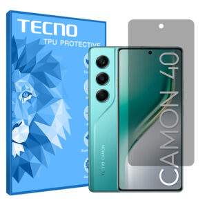 گلس تکنو Camon 40 مدل هیدروژلی پرایوسی برند تکنو کد S