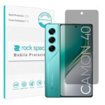 گلس تکنو Camon 40 مدل نانو هیدروژل پرایوسی برند راک اسپیس کد S