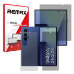 گلس صفحه نمایش و پشت گوشی سامسونگ Galaxy Z Fold7 مدل هیدروژلی پرایوسی برند ریمکس کد LSS