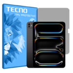 گلس تبلت اپل iPad Pro 11 (2025) مدل هیدروژلی پرایوسی برند تکنو کد L