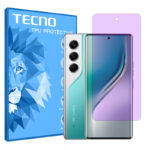 گلس تکنو Camon 40 Pro مدل هیدروژلی آنتی پرپل برند تکنو کد S