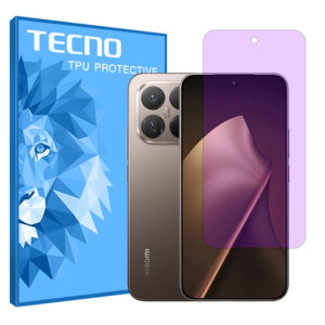 گلس شیائومی 15T Pro مدل هیدروژلی آنتی پرپل برند تکنو کد S
