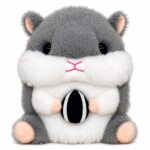 کیسه آب گرم برقی بنکس مدل Lovely Fun طرح همستر با ظرفیت 1000 میلیلیتر
