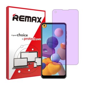 گلس سامسونگ S21 plus مدل هیدروژلی آنتی پرپل برند ریمکس