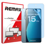 گلس شیائومی Redmi Note 15 Pro Plus مدل هیدروژلی آنتی بلو برند ریمکس