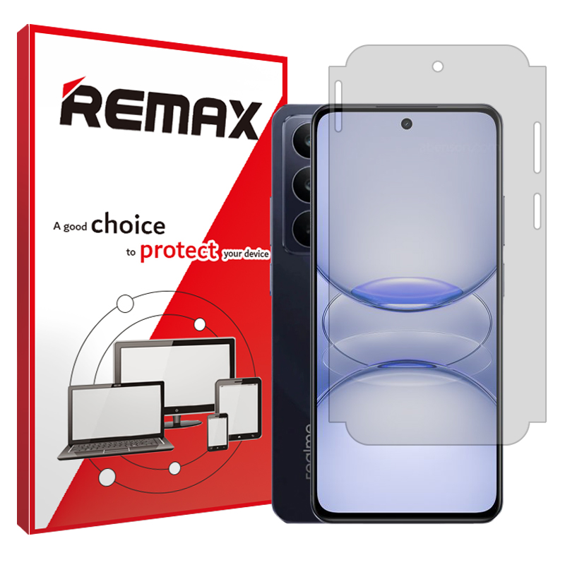 گلس ریلمی C75x مدل هیدروژلی مات برند ریمکس گلس ریلمی C75x مدل هیدروژلی مات برند ریمکس