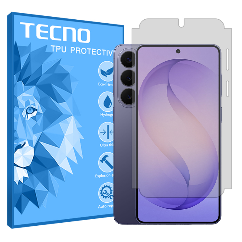 گلس سامسونگ Galaxy S26 مدل هیدروژلی مات برند تکنو گلس سامسونگ Galaxy S26 مدل هیدروژلی مات برند تکنو