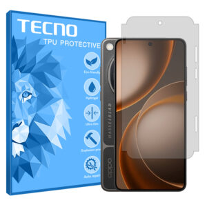 گلس اوپو Find X9 Ultra مدل هیدروژلی شفاف برند تکنو