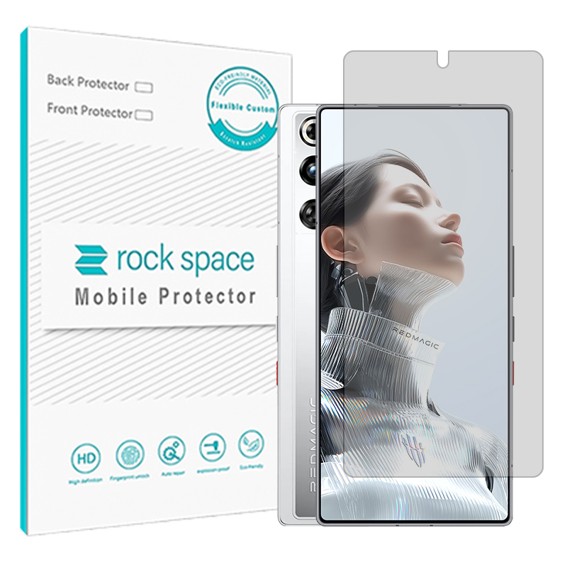 گلس زد تی ای nubia RedMagic 11 Pro (نسخه چین) مدل نانو هیدروژل شفاف برند راک اسپیس گلس زد تی ای nubia RedMagic 11 Pro (نسخه چین) مدل نانو هیدروژل شفاف برند راک اسپیس