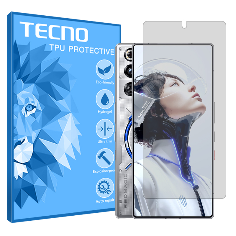 گلس زد تی ای nubia RedMagic 11 Pro (نسخه گلوبال) مدل هیدروژلی شفاف برند تکنو گلس زد تی ای nubia RedMagic 11 Pro (نسخه گلوبال) مدل هیدروژلی شفاف برند تکنو