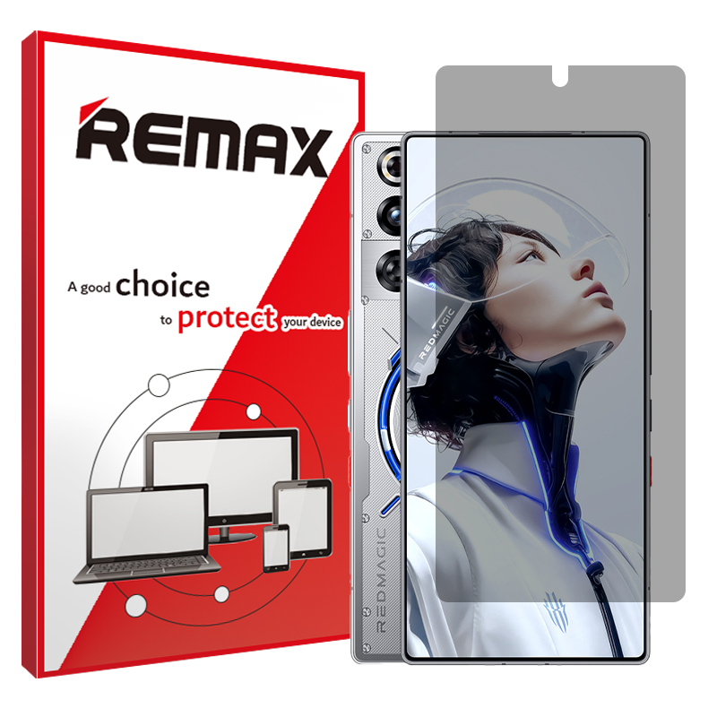 گلس زد تی ای nubia RedMagic 11 Pro Plus مدل هیدروژلی پرایوسی برند ریمکس گلس زد تی ای nubia RedMagic 11 Pro Plus مدل هیدروژلی پرایوسی برند ریمکس